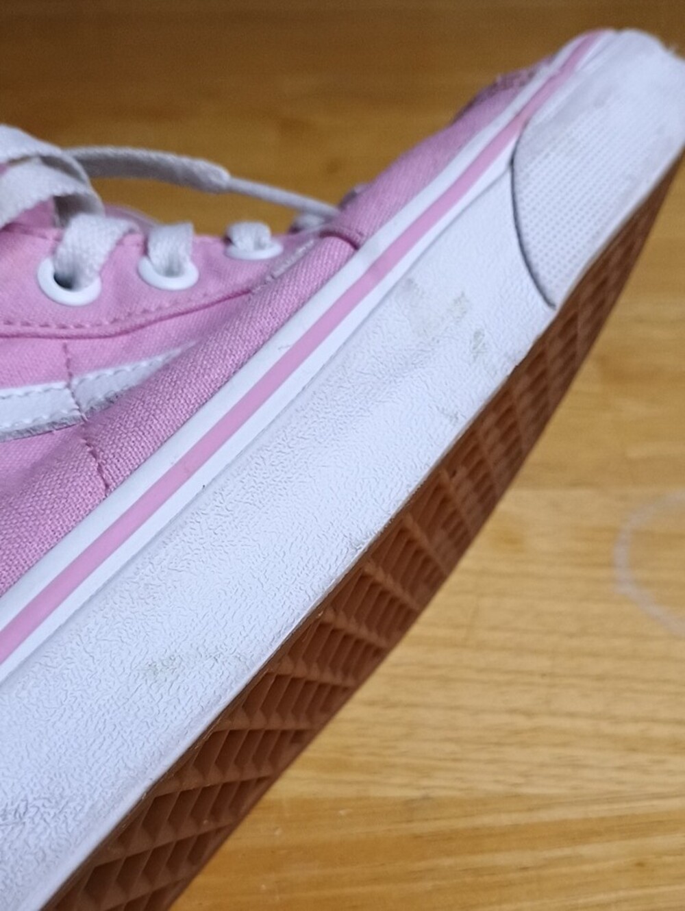 Vans Pink High-Top Women’s Sneakers - Picture 8 of 9